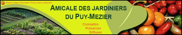 Amicale des Jardiniers du Puy-Mézier